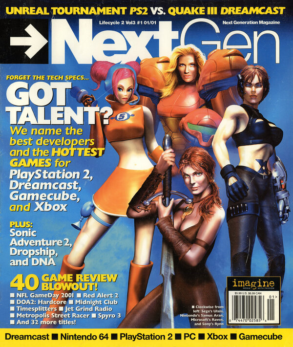 NextGen Issue 73 (January 2001) cover